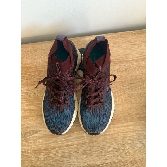 Adidas Pureboost RBL CM8311 Men Size 6.5 US Night Red Womens US 8 - Picture 3 of 9